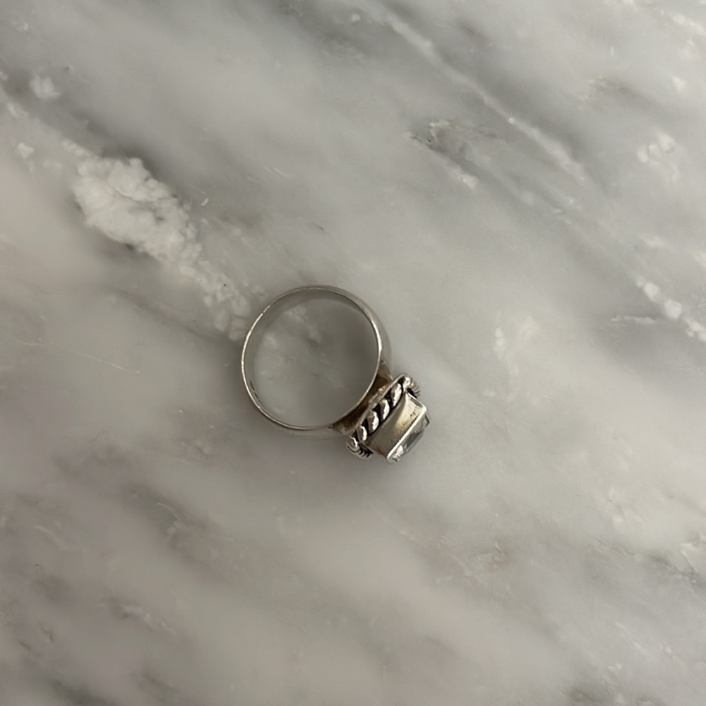 Silpada Ring With Cubic Zirconia - image 3